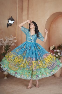 RADHEY LONG WESTERN DRESS WESTERN WEAR