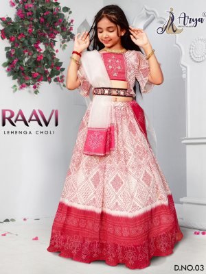 Raavi lahenga choli Georgette Kreez Print D3 