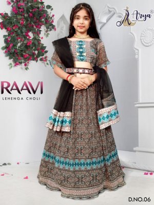 Raavi lahenga choli Georgette Kreez Print D6