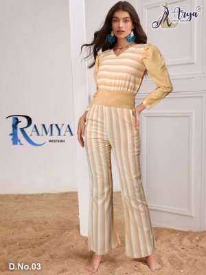 Ramya jumpsuit Smoking work D3