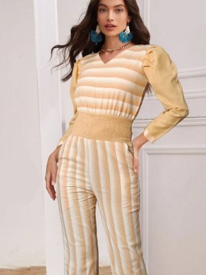 Ramya jumpsuit Smoking work D3  Western Wear