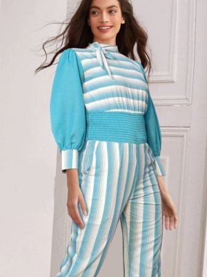 Ramya jumpsuit Smoking work D4  Western Wear