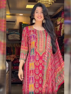 Ranjjo Heavy Fancy Pair With Dupatta Set fancy kurtis
