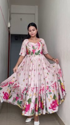 Roohani  Long Western Anarkali Gown WESTERN WEAR