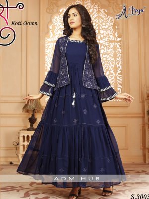 Buy Vivek Blue Beautiful Princess Party Wear Dress For Girls Online at Best  Prices in India - JioMart.