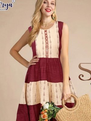 Shavi Real mirror and Embroidery Work Western 01  Western Wear