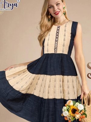 Shavi Real mirror and Embroidery Work Western 02  Western Wear