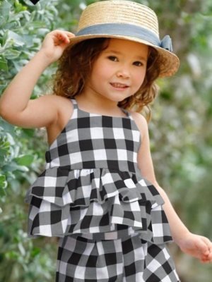 Spark Black Polireyon New Trendy Top   Pant For Kids Wear  D4  Kids  Wear