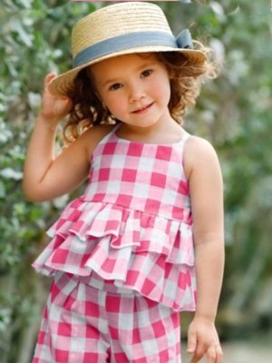 Spark Pink Polireyon New Trendy Top   Pant For Kids Wear  D5  Kids  Wear