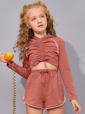 T V western  Imported  Top and Shoti  For  Girls  D5 Kids  Wear