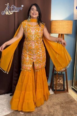URJA  HEAVY FANCY SARARA PAIR WITH DUPATTA SET 01 fancy kurtis