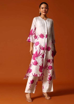 Yaami Elegant Cotton Floral Kurta Set KURTIES