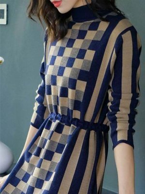 Zex Multicolour Poli Reyon New Trendy Fashionable Western Dress For Women Wear D4  Western Wear
