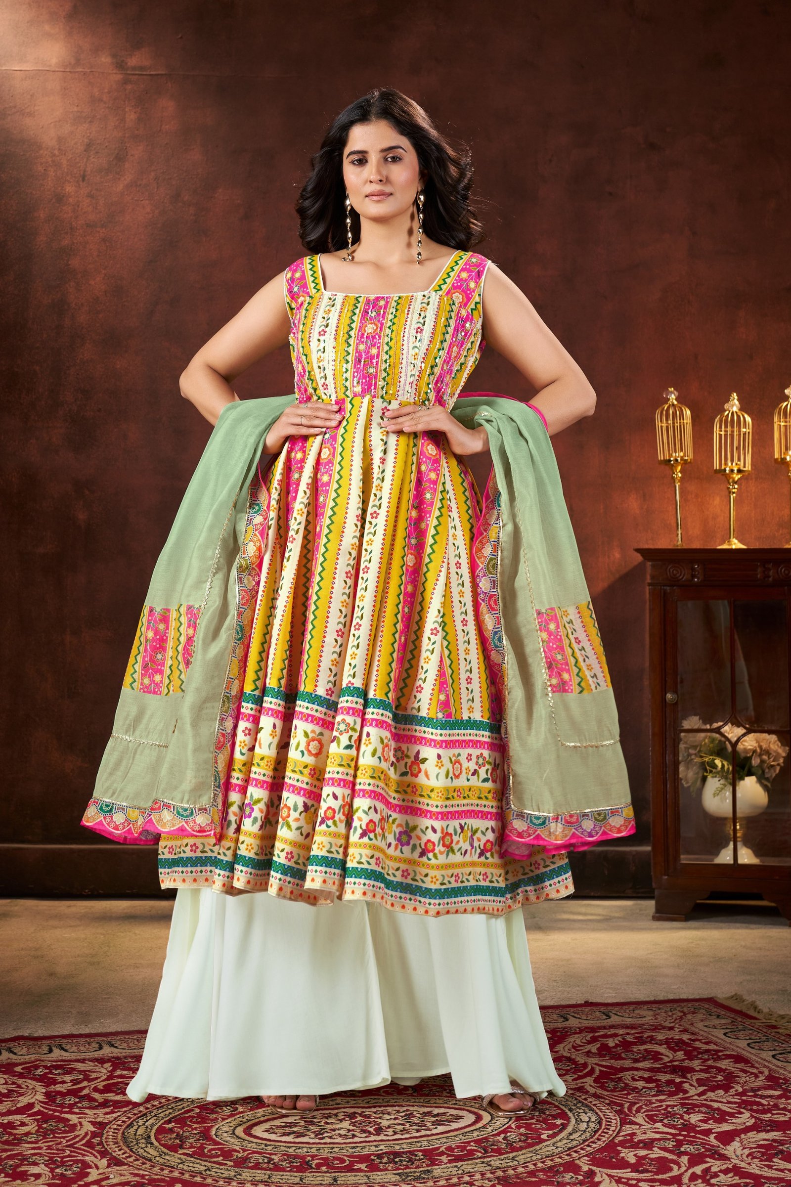 KAINAT-HEAVY FANCY PAIR WITH DUPATTA SET